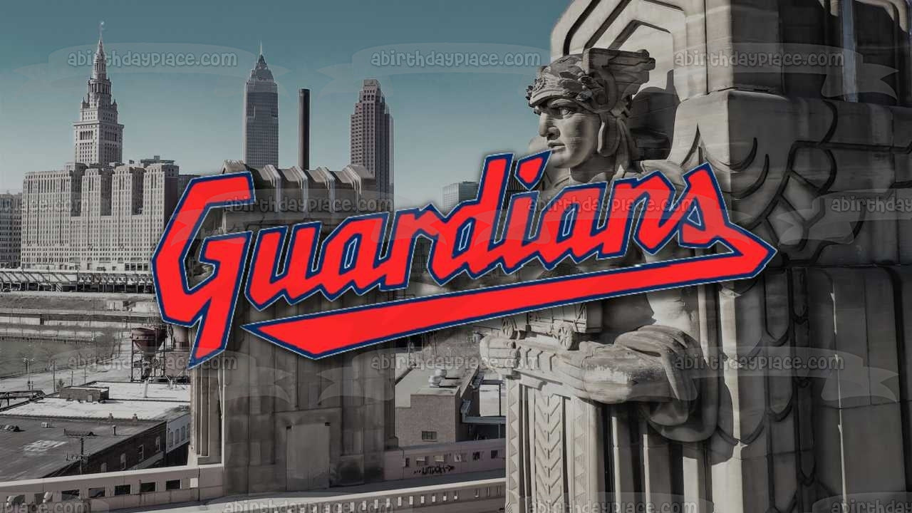 Cleveland Guardians Edible Cake Topper Image ABPID54363