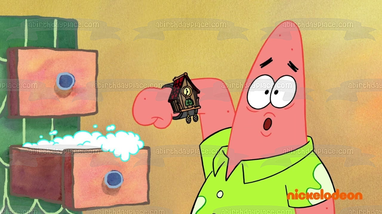 Imagen comestible para decoración de tarta de The Patrick Star Show ABPID54503 