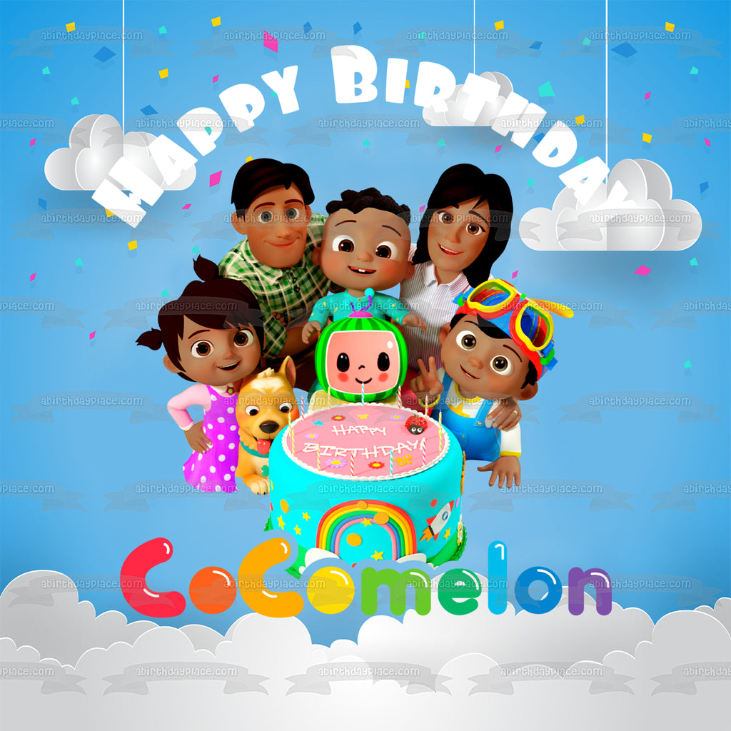 Cocomelon Theme Cake Topper 0024 - WeBirds® Shop