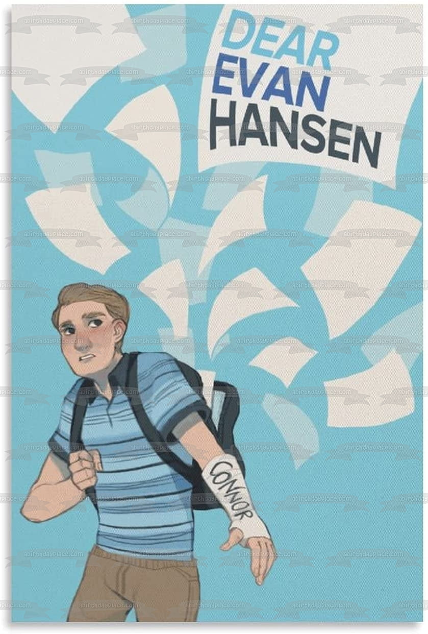 Estimado Evan Hansen Imagen comestible para decoración de tarta ABPID54701 