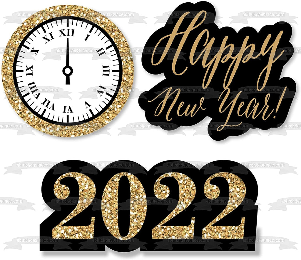new years 2022 clock