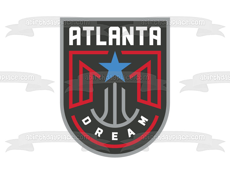 Imagen comestible para tarta con logotipo de Wnba Atlanta Dream ABPID55697 