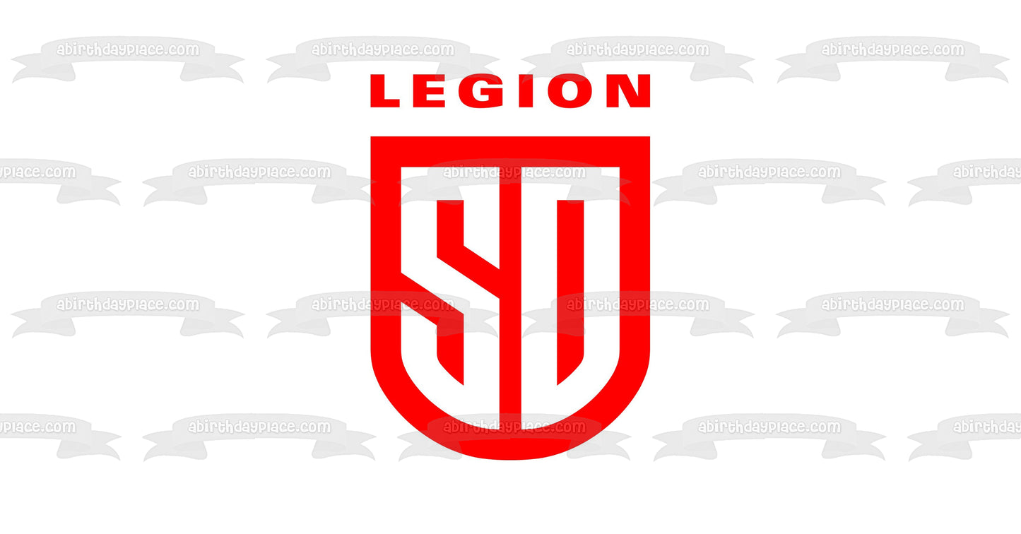 Imagen comestible para decoración de tarta con el logotipo del equipo Mlr San Diego Legion ABPID55880 