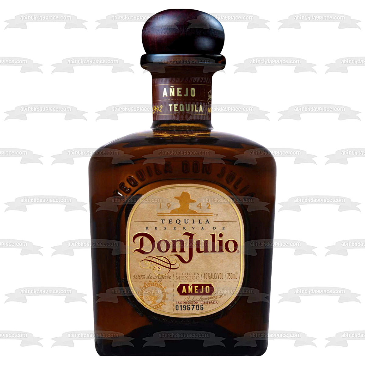 Don Julio Tequila Bottle Edible Cake Topper Image ABPID56183