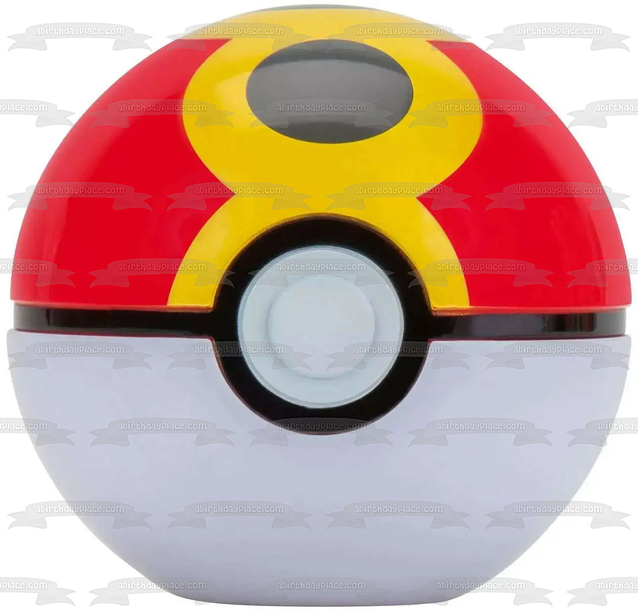 Pokemon Repeat Ball Edible Cake Topper Image ABPID57076