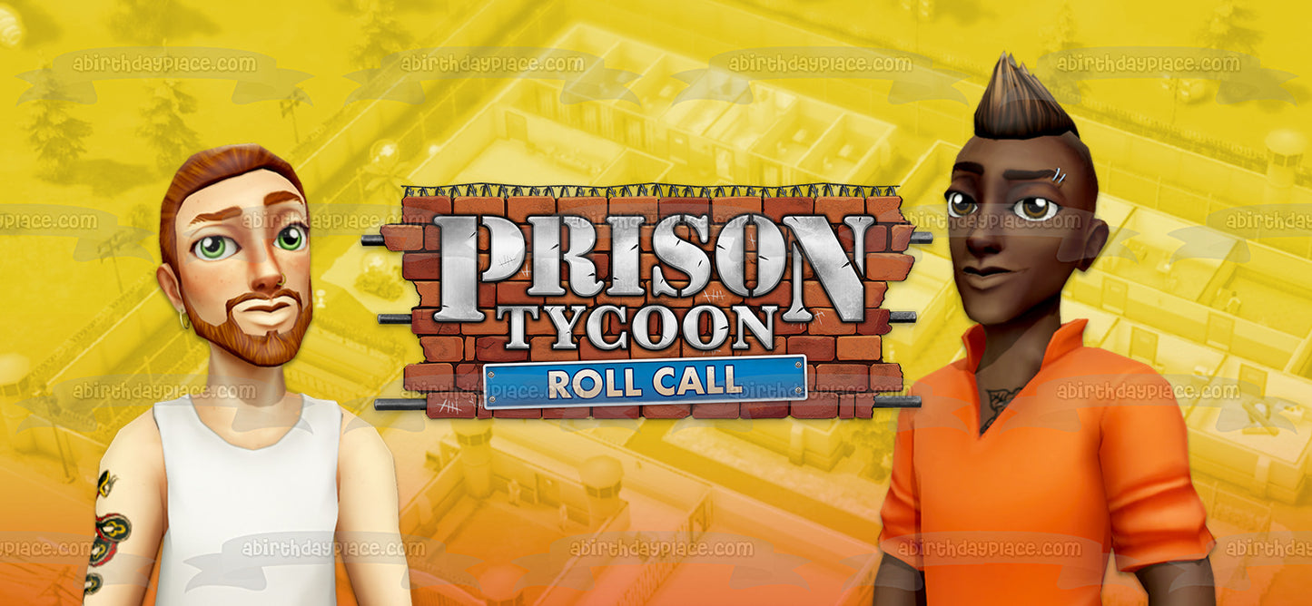 Prison Tycoon DLC Roll Call Edible Cake Topper Image ABPID57267