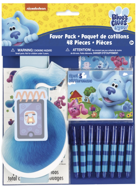 Blue's Clues Favor Pack, 48pc