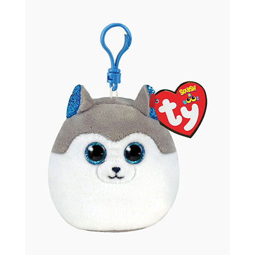 Clips para Squishies Mini Beanie de Husky - Granizado, 1 unidad