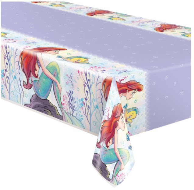 Disney The Little Mermaid Plastic Table Cover