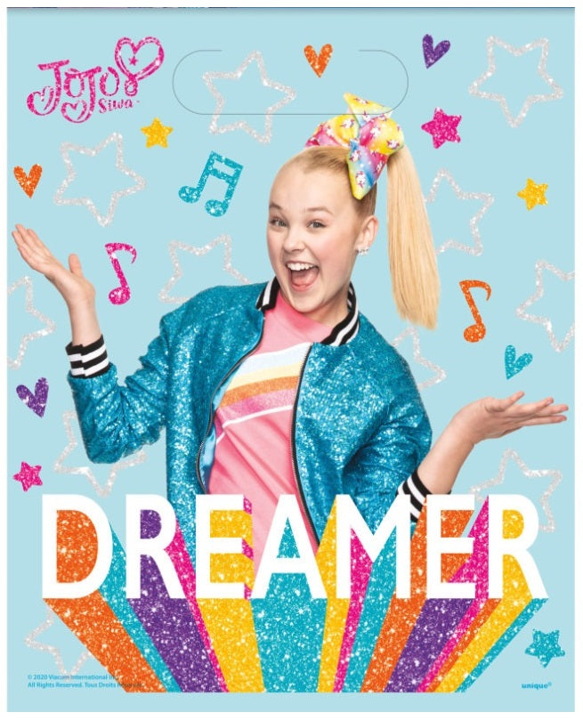 JoJo Siwa Loot Bags, 8ct