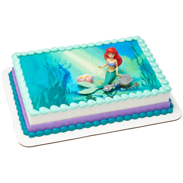 Disney Princess Ariel Colors of the Sea DecoSet® and Edible Image Background