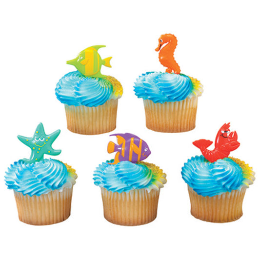 A Birthday Place - Cake Toppers - Sealife Friends DecoPics®