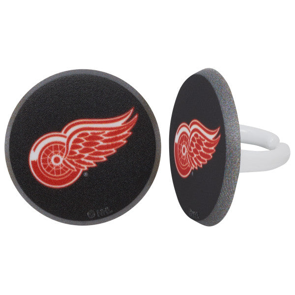 NHL® Puck Team Logo Cupcake Rings