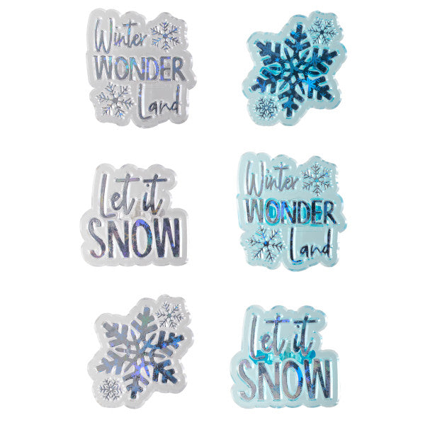 Winter Wonderland Assortment Cupcake Rings