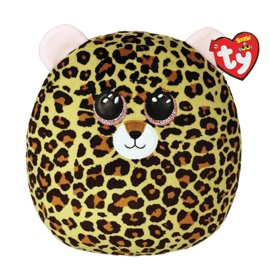 Squishies tipo gorro de leopardo de 10" - Livvie, 1 unidad