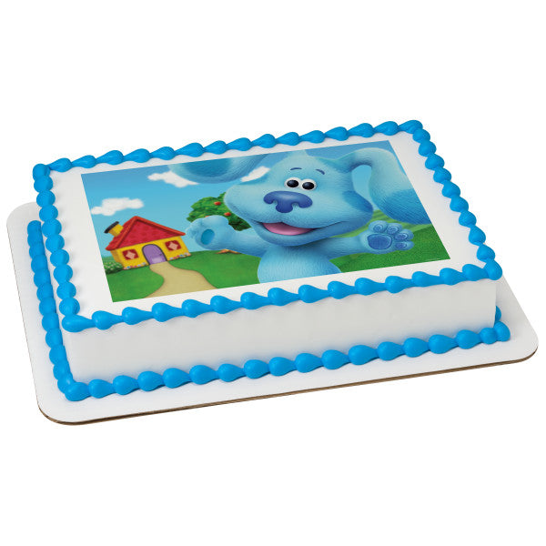 Blue's Clues & You! Blue Edible Cake Topper Image