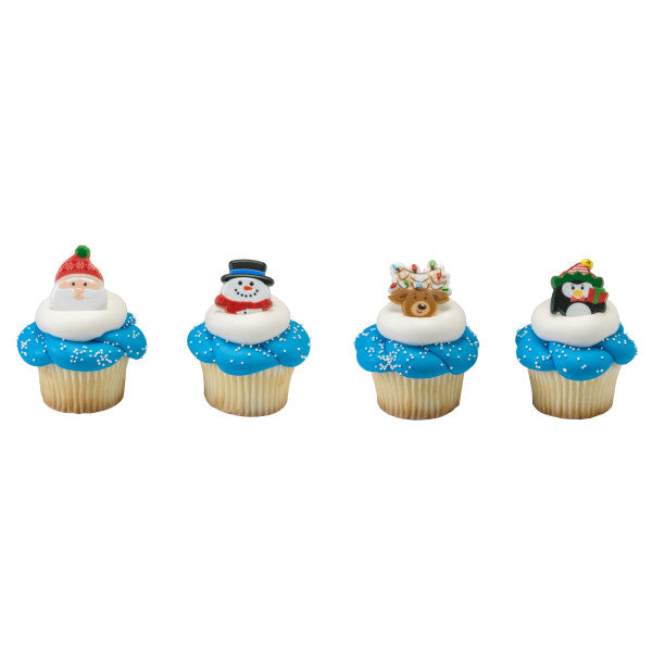 Holiday Icon Cupcake Rings