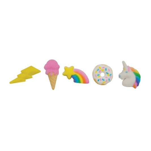 Rainbow Party Assortment Dec-Ons® Decorations