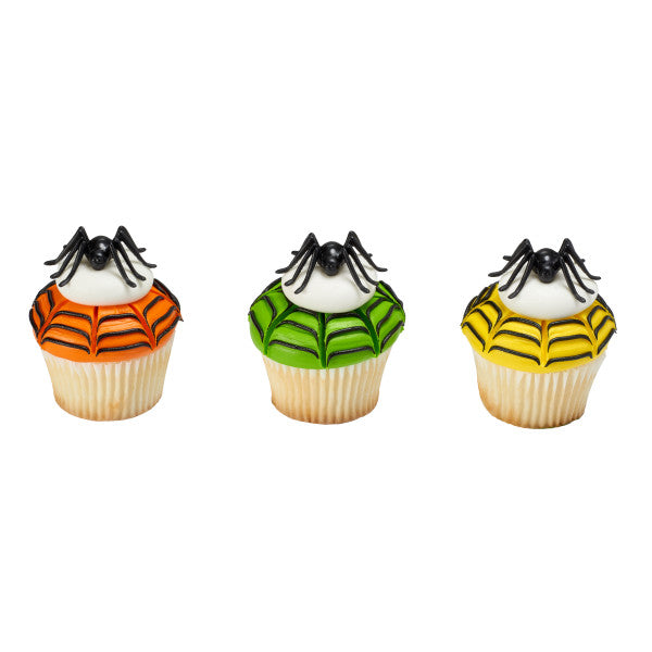 Small Spider Cupcake Layon