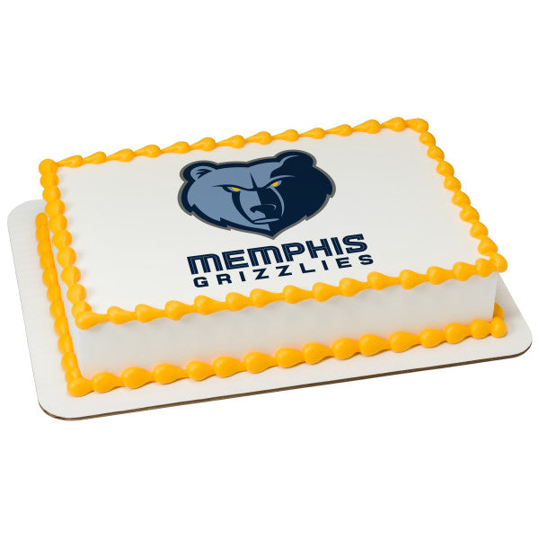 NBA-Memphis Grizzlies Edible Cake Topper Image