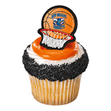 Anillos para cupcakes NBA Team Net - New Orleans Hornets (12 piezas)