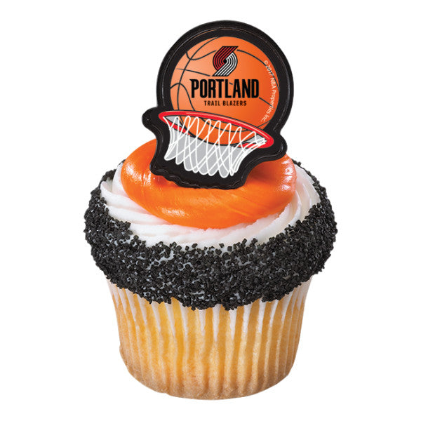 Anillos para cupcakes NBA Team Net - Portland Trail Blazers (12 piezas) 