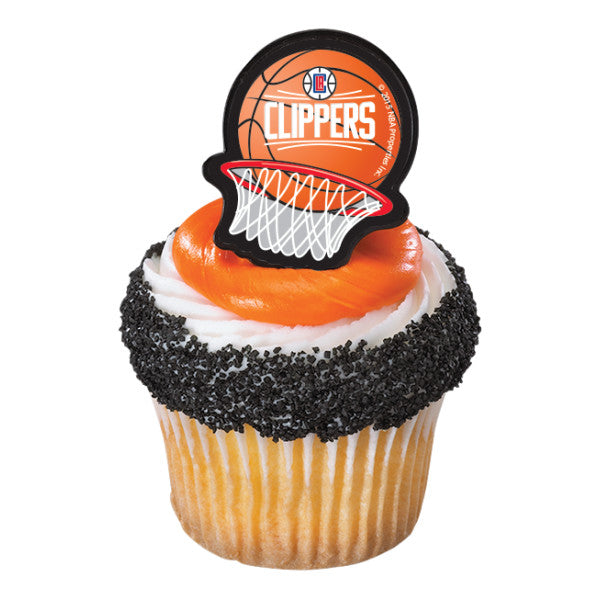 Los Angeles Lakers Inspired Cupcake Toppers 