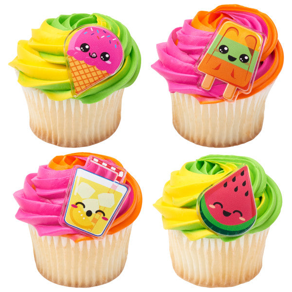 Cool Summer Treats Cupcake Rings