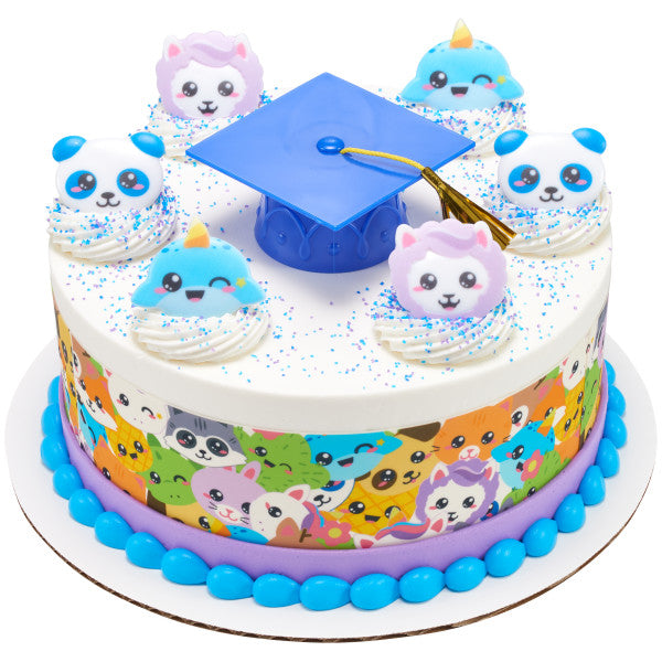 Kawaii Digital World Cat Anime Cartoon Edible Cake Topper Image ABPID5 – A  Birthday Place