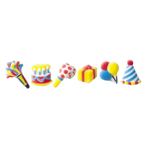 Mini Birthday Assortment Dec-Ons® Decorations