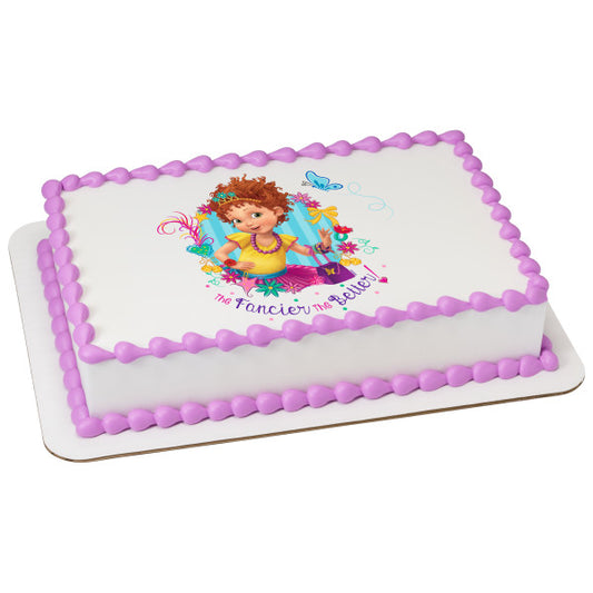 Fancy Nancy Something Fancy Edible Cake Topper Image