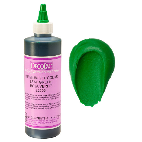 DecoPac Leaf Green Premium Gel Premium Gel Color