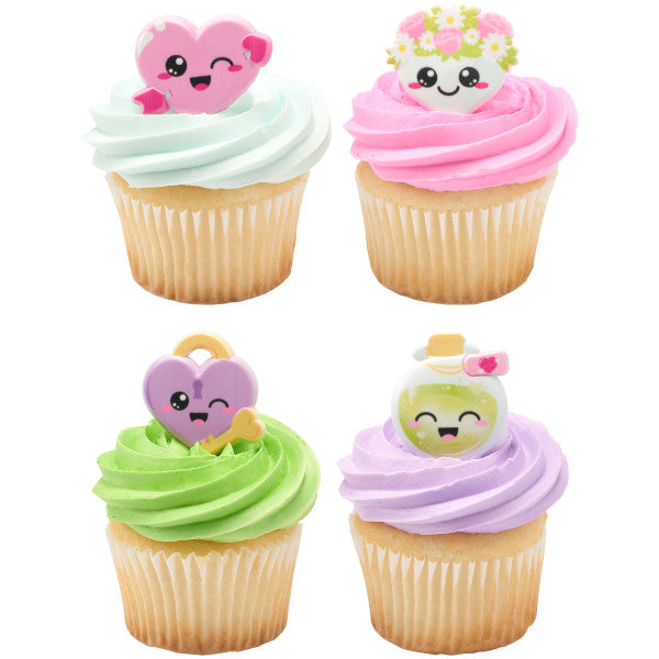 Valentine Cuties Cupcake Rings