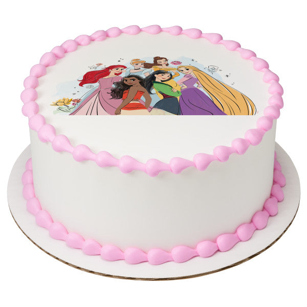 Sugarlicious - Anyone can be a princess! All you got to do is believe in  yourself. • • • A simple buttercream cake with Dakshyani's favourite  princess, Cinderella. Adorned with a beautiful