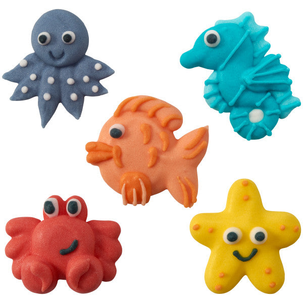Sea Life Royal Icing Decoration – A Birthday Place