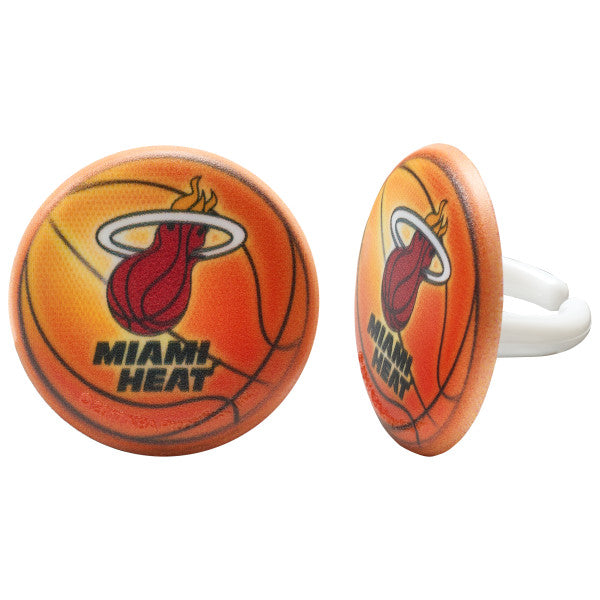 NBA Miami Heat Cupcake Rings