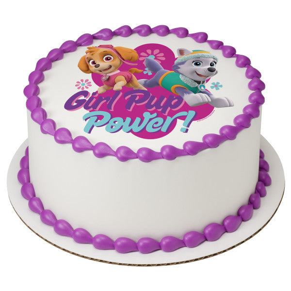 PAW Patrol™ Girl Pup Power Edible Cake Topper Image