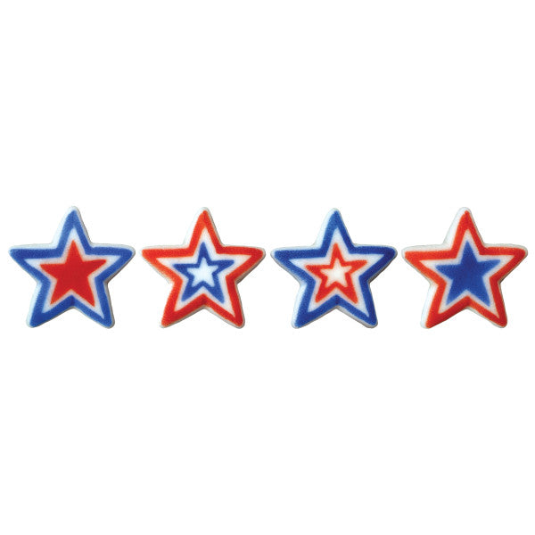 Large Patriotic Stars Assortment Dec-Ons® Decorations