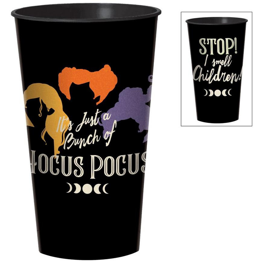 Vaso de plástico Hocus Pocus, 32 oz, 1 unidad