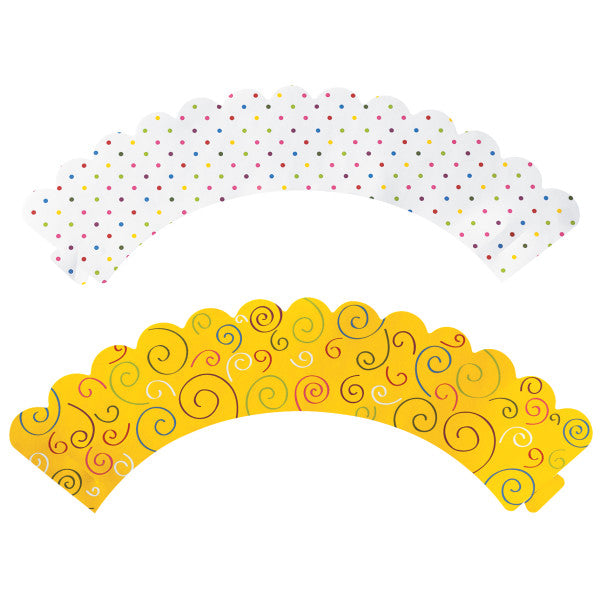 Yellow & White Reversible Treat Wraps®