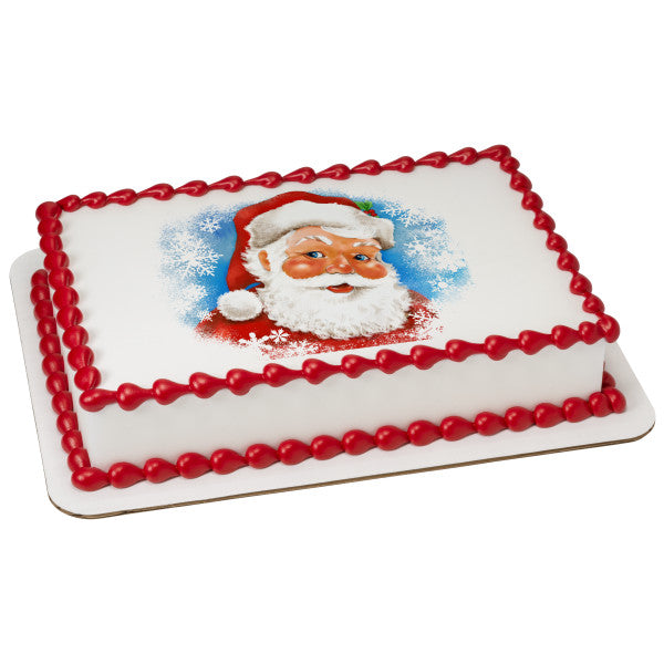 Vintage Shape A Cake Santa Claus Cake Form in Original Box 