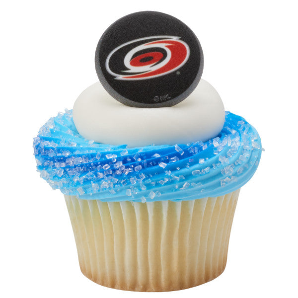 NHL® Puck Team Logo Cupcake Rings