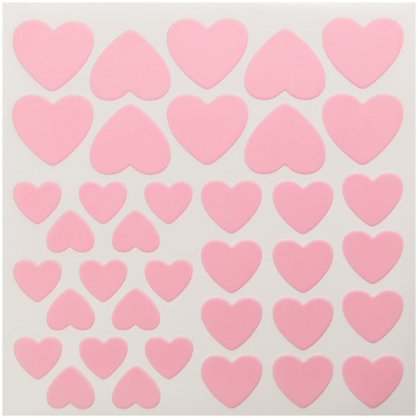 Red, Pink, White Hearts Fondant DecoShapes®