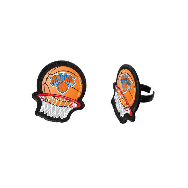 Anillos para cupcakes NBA Team Net - New York Knicks (12 piezas)