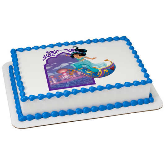 Disney Princess-Escape To Agrabah Edible Cake Topper Image