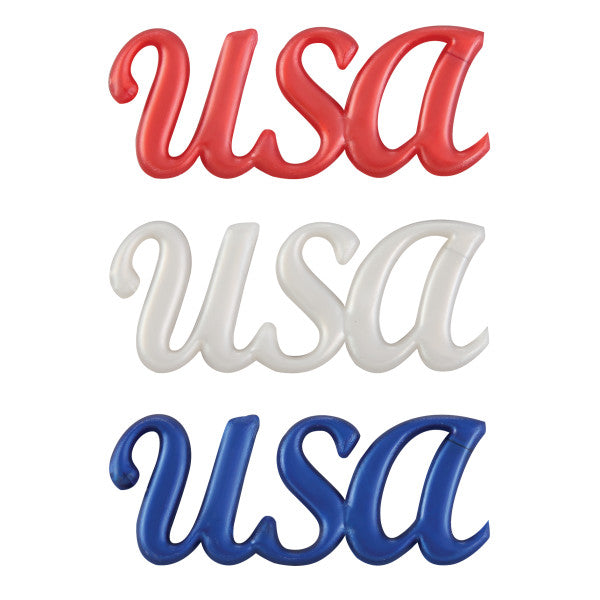 USA Script Cupcake Layon