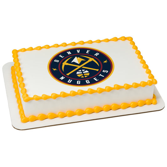 NBA-Denver Nuggets Edible Cake Topper Image