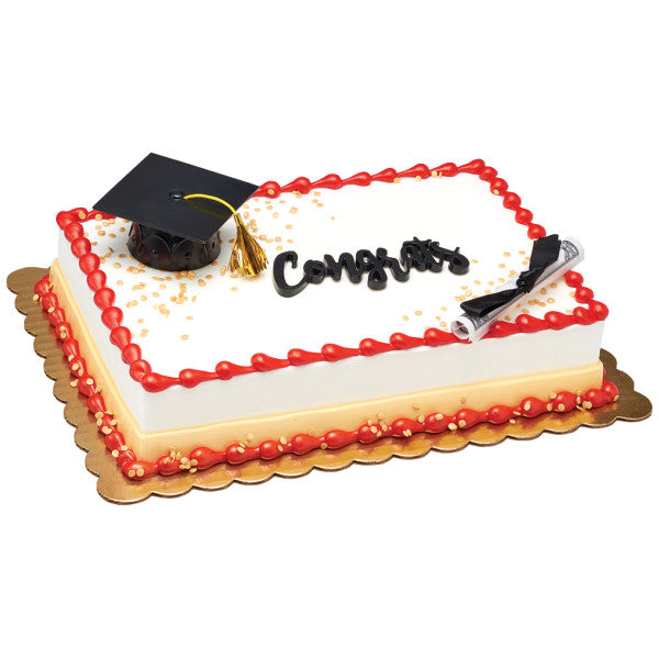 Graduation Diploma with Black Ribbon Layon