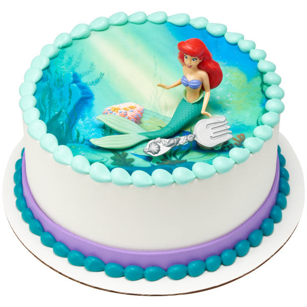 Disney Princess Ariel Colors of the Sea DecoSet® and Edible Image Background