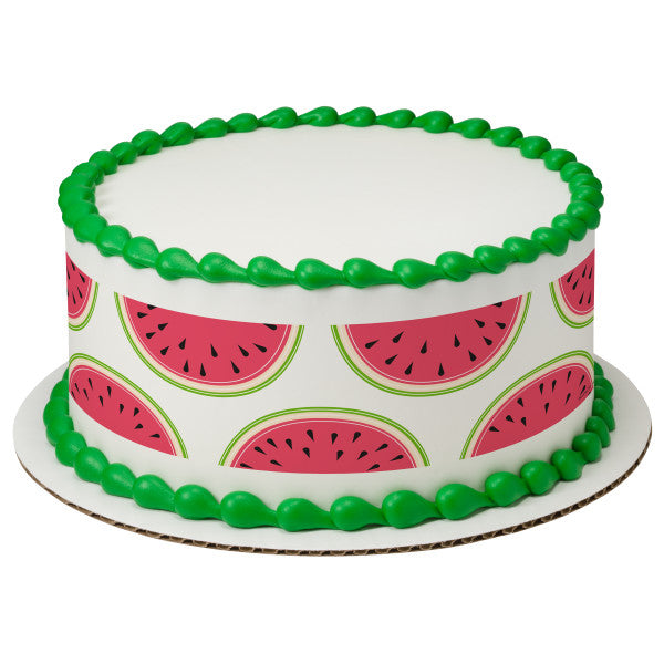 Tropical Watermelon PhotoCake® Image Strips